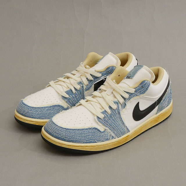 [���ָ���ݥ����5�ܥ����ڡ�����!!] ���� �ʥ��� NIKE AIR JORDAN 1 LOW SE �������硼����1 ���� FN7670-493 ASHEN SLATE/BLACK-PALE IVORY ��� 28.5cm