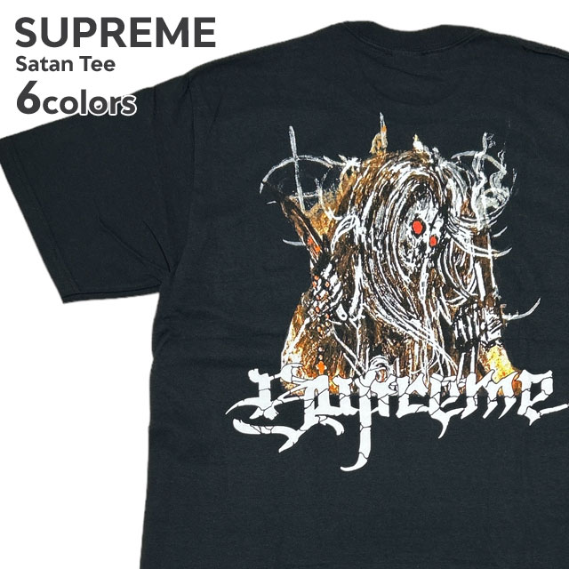 [ָݥ5ܥڡ!!]  ץ꡼ SUPREME Satan Tee  T  ǥ 20 ȥ꡼  