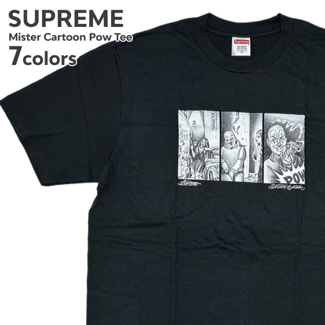 [ָݥ5ܥڡ!!]  ץ꡼ SUPREME Mister Cartoon Pow Tee ߥȥѥ T  ǥ 20 ȥ꡼  