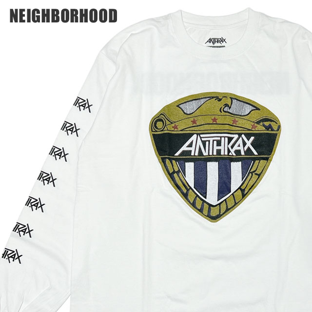 ڿ̸̲ʡ ͥСեå NEIGHBORHOOD NHXANTHRAX.TEE LS-2 02 202-001341-040