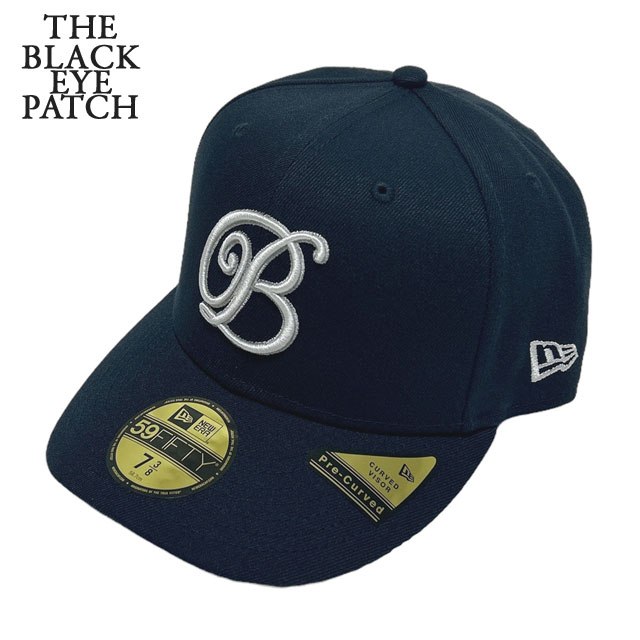 [ָݥ5ܥڡ!!]  ֥åѥå BlackEyePatch B EMBELEM PRE CURVED NEW ERA CAP ˥塼 å  ǥ  ֥å ѥå BLACK EYE PATCH