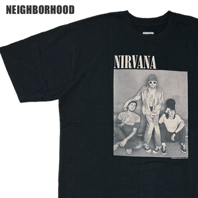 [ָݥ5ܥڡ!!]  ͥСեå NEIGHBORHOOD NH X NIRVANAxFRO.TEE SS T   241PCNH-ST03S ˥ HOODS ⡼ ߥ꥿꡼ Х 