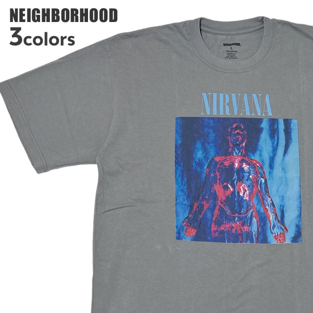 [ָݥ5ܥڡ!!]  ͥСեå NEIGHBORHOOD NH X NIRVANA.TEE SS-2 T   241PCNH-ST04S ˥ HOODS ⡼ ߥ꥿꡼ Х 
