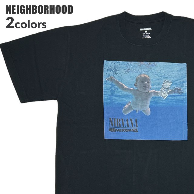 [ָݥ5ܥڡ!!]  ͥСեå NEIGHBORHOOD NH X NIRVANA.TEE SS-3 T   241PCNH-ST05S ˥ HOODS ⡼ ߥ꥿꡼ Х 