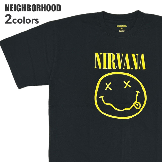 [ָݥ5ܥڡ!!]  ͥСեå NEIGHBORHOOD NH X NIRVANA.TEE SS-5 T   241PCNH-ST07S ˥ HOODS ⡼ ߥ꥿꡼ Х 