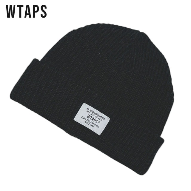 [���ָ���ݥ����5�ܥ����ڡ�����!!] ���� ���֥륿�åץ� WTAPS BEANIE 01 �ӡ��ˡ� ��� ��ǥ����� ���� 242MADT-HT01 HOODS �ߥ꥿�꡼ ����Ű TET 40% FPAR