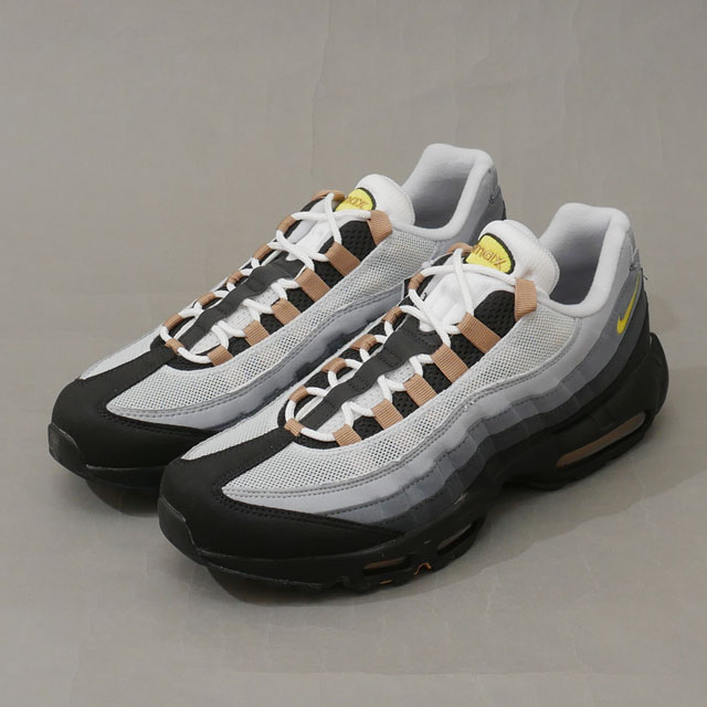 [���ָ���ݥ����5�ܥ����ڡ�����!!] ���� �ʥ��� NIKE AIR MAX 95 �����ޥå���95 DX4236-100 WHITE/YELLOW STRIKE-WOLF GREY ��� 28.5cm