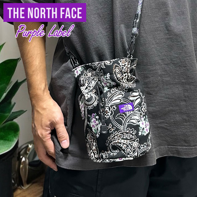 [ָݥ5ܥڡ!!]  Ρե ѡץ졼٥ THE NORTH FACE PURPLE LABEL x Ρޥƥǥ NOMA t.d. Paisley Print Stroll Shoulder Bag Хå   N24FO043