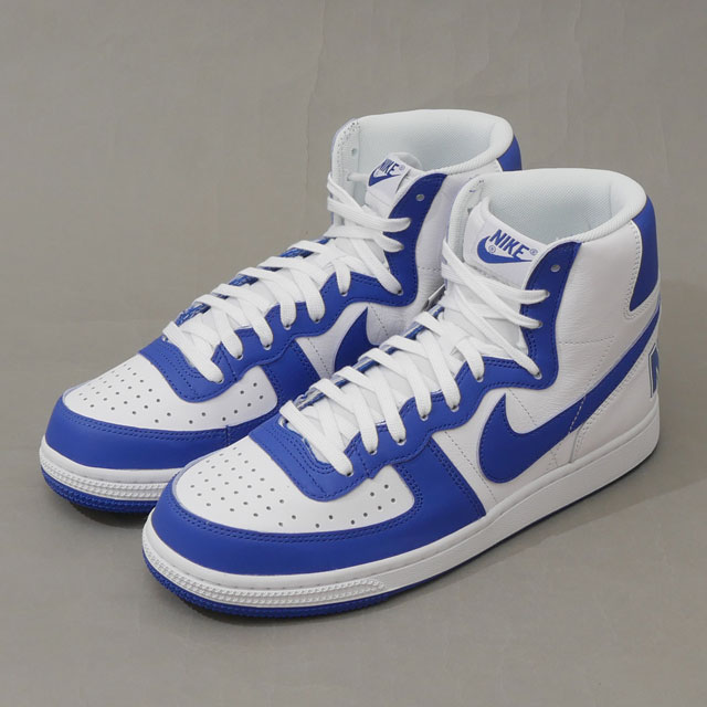 [���ָ���ݥ����5�ܥ����ڡ�����!!] ���� �ʥ��� NIKE TERMINATOR HIGH �����ߥ͡����� �ϥ� FN6836-100 WHITE/GAME ROYAL ��� 28.0cm