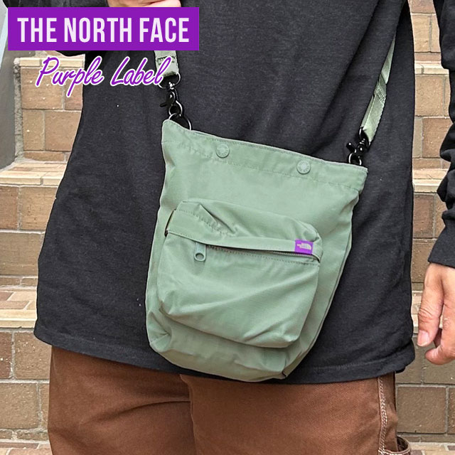 [ָݥ5ܥڡ!!] ڿ̸̲ʡ  Ρե ѡץ졼٥ THE NORTH FACE PURPLE LABEL Mountain Wind Multi Bag Хå å ޥۥ NN7358N
