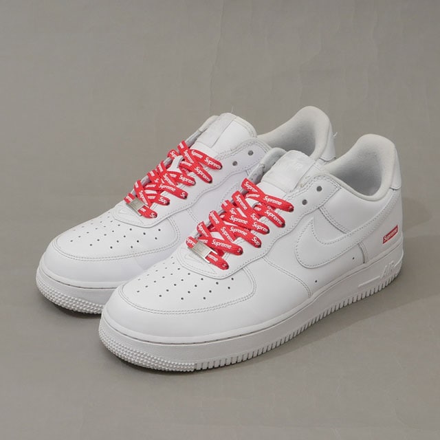 [���ָ���ݥ����5�ܥ����ڡ�����!!] ����ץ꡼�� SUPREME x �ʥ��� NIKE AIR FORCE 1 LOW �����ե�����1 WHITE/WHITE CU9225-100 ��� 28.0cm����š�