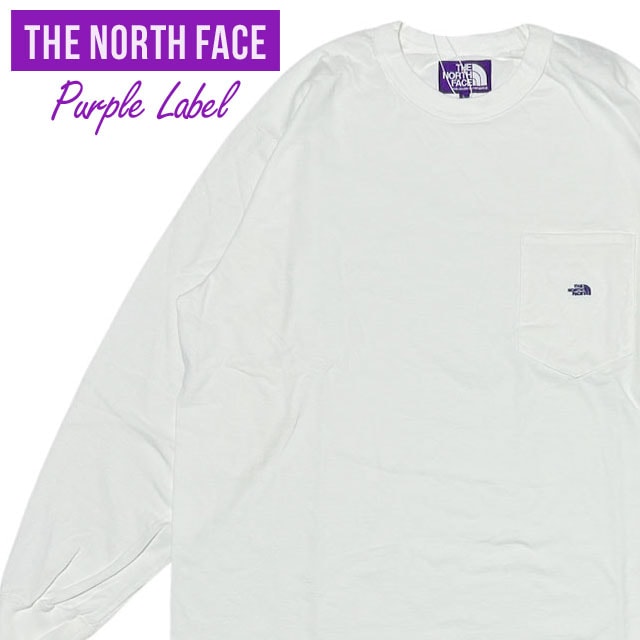 [���ָ���ݥ����5�ܥ����ڡ�����!!] ���� �����Ρ����ե����� �ѡ��ץ�졼�٥� THE NORTH FACE PURPLE LABEL 7oz Long Sleeve Pocket Tee ĹµT����� ���� NT3365N