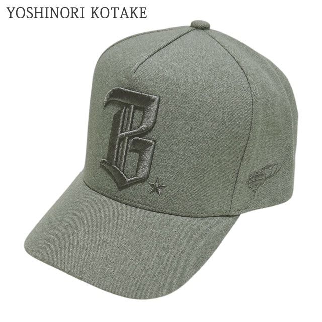 [ָݥ5ܥڡ!!]  襷Υꥳ YOSHINORI KOTAKE BG LOGO SERGE CAP   å  ǥ  ȥå