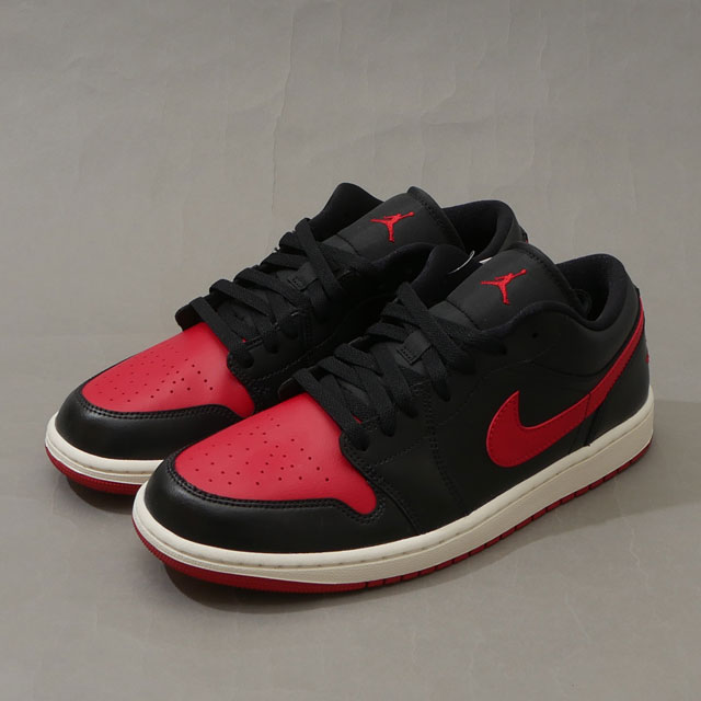 [ָݥ5ܥڡ!!]  ʥ NIKE WMNS AIR JORDAN 1 LOW  硼1  DC0774-061 BLACK/GYM RED-SAIL 28.5cm