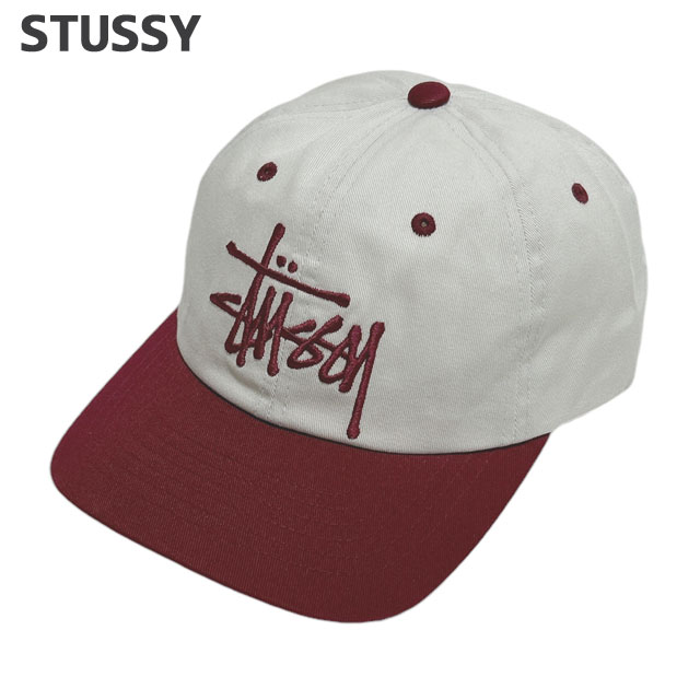 ゆきむぎ ステューシー STUSSY BIG BASIC VINTAGE STUSSY ステューシー キャップ 帽子 Big Basic Vintage Cap