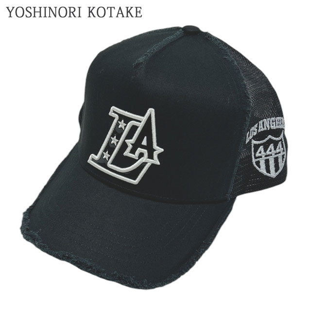 [ָݥ5ܥڡ!!]  襷Υꥳ YOSHINORI KOTAKE LA LOGO MESH CAP å å  ǥ  ȥå LOS ANGELES 󥼥륹