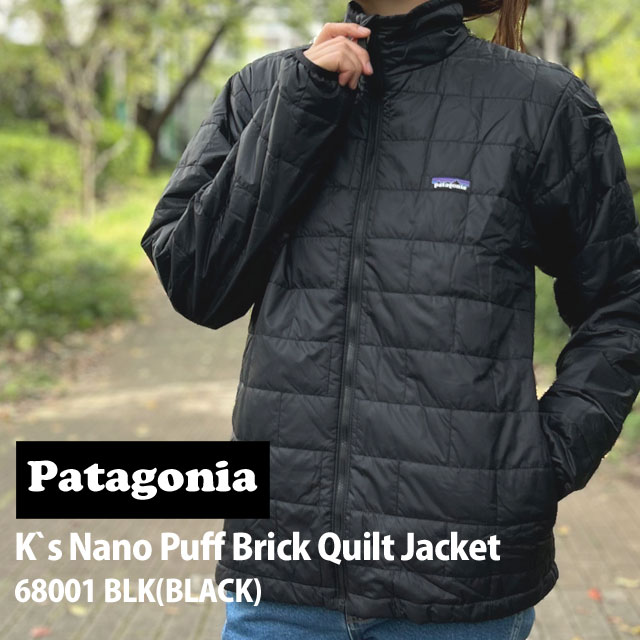 [ָݥ5ܥڡ!!]  ѥ˥ Patagonia K's Nano Puff Brick Quilt Jacket å ʥ ѥ ֥å  㥱å 68001 ǥ ȥɥ     20