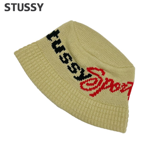[ָݥ5ܥڡ!!]  ƥ塼 STUSSY BUCKET STUSSY SPORT KNIT Хå ϥå Х  ǥ   ȥ꡼ ȥܡ ȥå