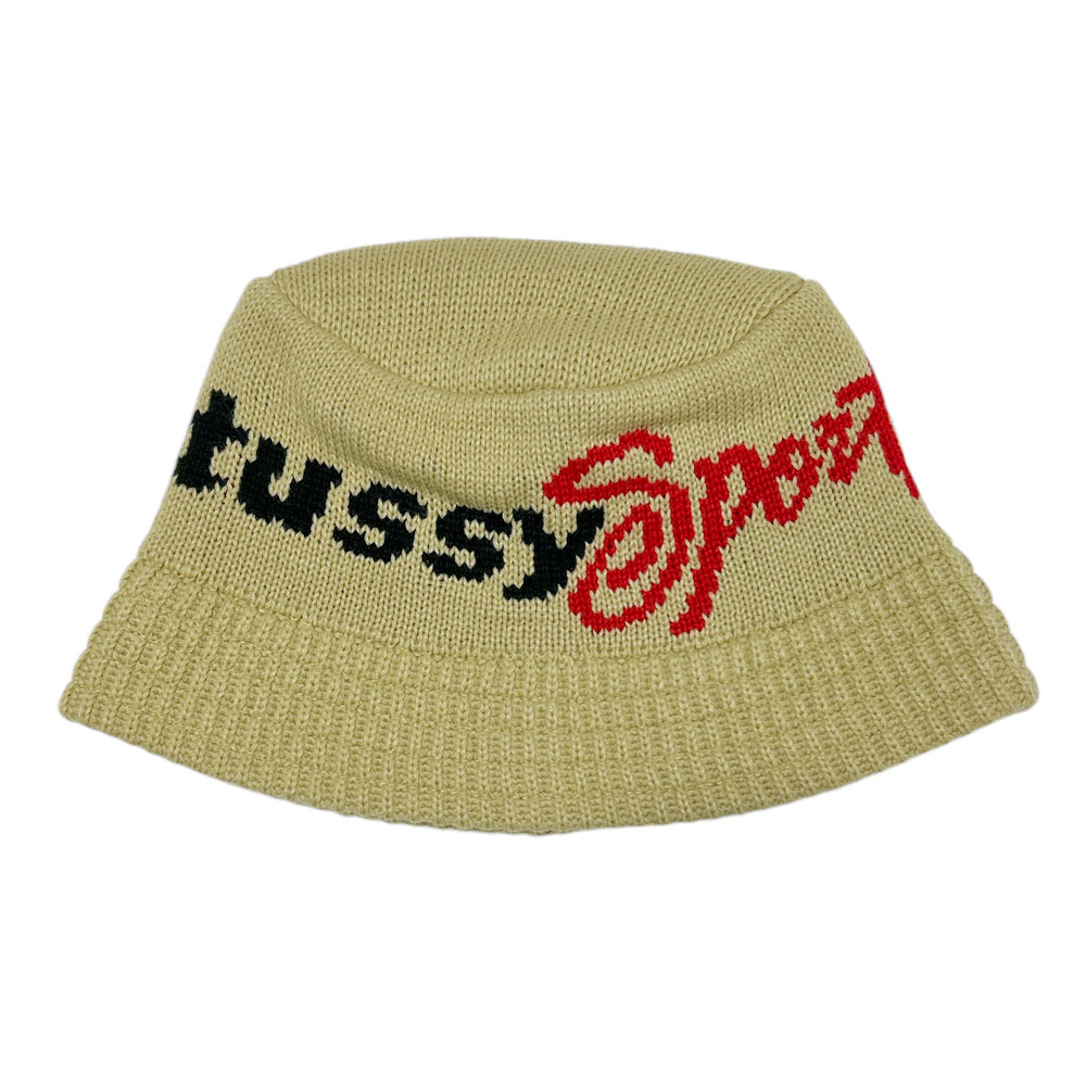 期間限定ポイント5倍キャンペーン中!!] 新品 ステューシー STUSSY BUCKET STUSSY SPORT KNIT バケット ハット バケハ  メンズ レディース 新作 スケート ストリート エイトボール ストックロゴ | Cliff Edge