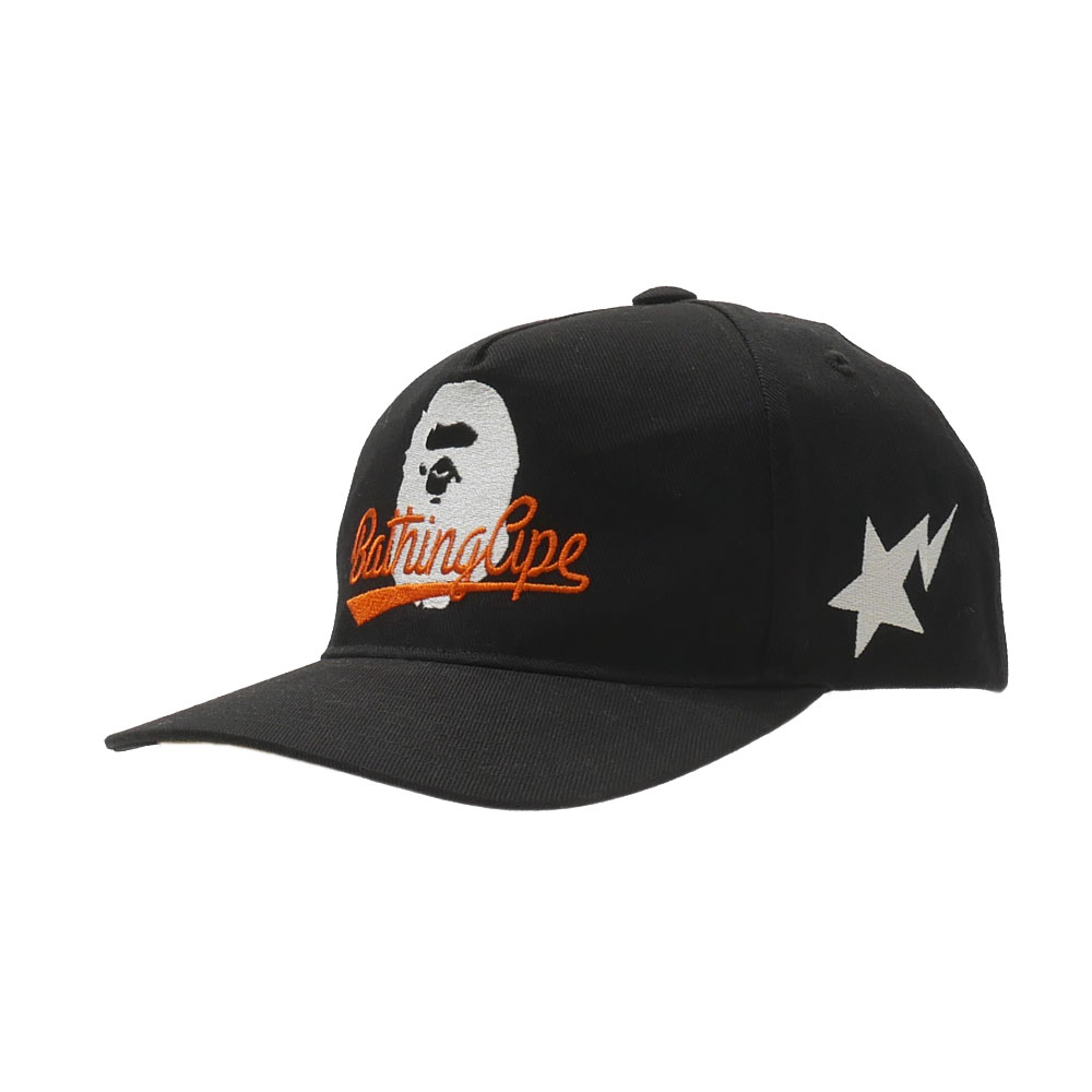 関税送料込【A BATHING APE】ワンポイントバッジキャップ BLACK A BATHING APE® One Point Cap | Bape official website – INT