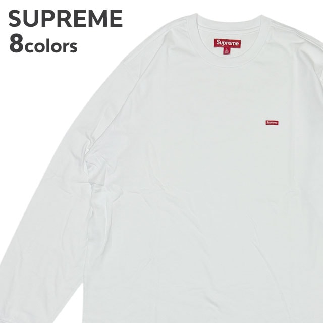 Supreme シュプリーム 長袖 シャツ S Supreme（シュプリーム） ワンポイント長袖Tシャツ S グレー メンズ