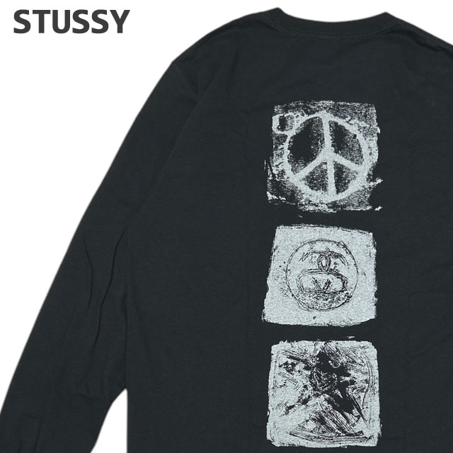 [ָݥ5ܥڡ!!]  ƥ塼 STUSSY MONO LS TEE ĹµT  ǥ  ȥ꡼ ȥܡ ȥå