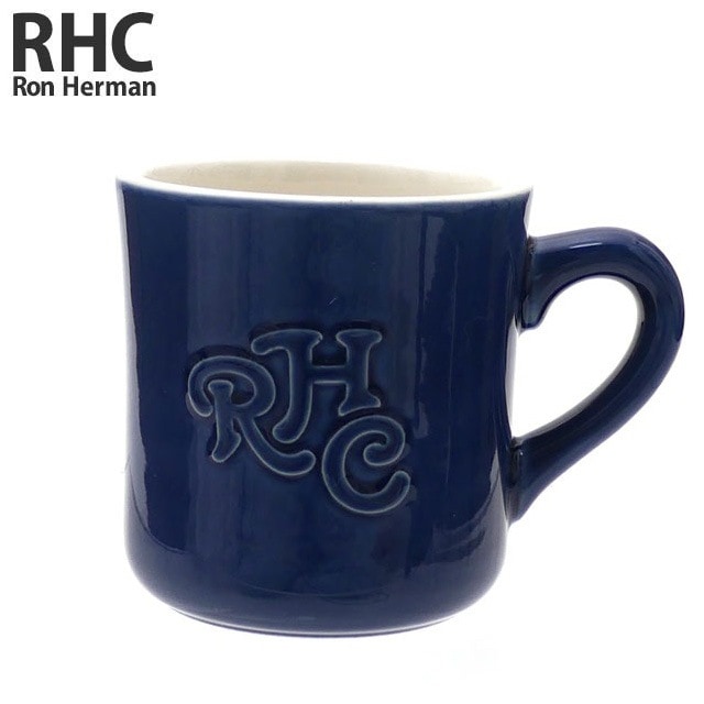 [ָݥ5ܥڡ!!]  ϡޥ RHC Ron Herman Emboss Logo Mug ޥå  ǥ  ӡ  ᥫ ե ץ쥼