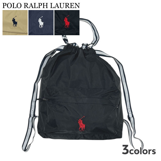 [ָݥ5ܥڡ!!]  ݥ ե POLO RALPH LAUREN 2WAY RAIN BAG POLO PONY 쥤 Хå ݥˡ  ǥ å 23-119-13297-08