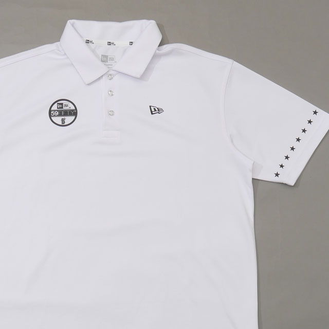 [���ָ���ݥ����5�ܥ����ڡ�����!!] �˥塼���� New Era x ����DeNA�٥��������� BAYSTARS STAR PRINT  POLO ������ �ݥ������ WHITE ��� XXL������ ����š�