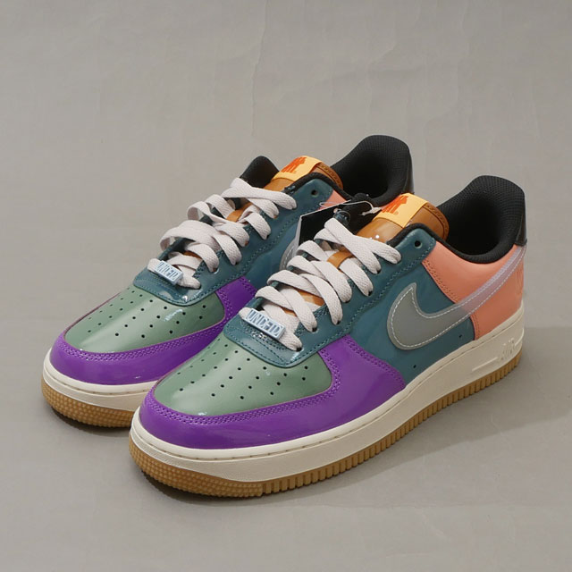 [ָݥ5ܥڡ!!] Ķ㤤̥ܶˡSALE  ʥ NIKE x ǥեƥå UNDEFEATED AIR FORCE 1 LOW SP ե WILD BERRY/CELESTINE BLUE DV5255-500  27.5cm