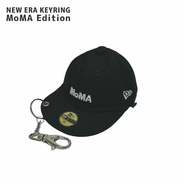 [���ָ���ݥ����5�ܥ����ڡ�����!!] ���� �˥塼���� NEW ERA x ��� MoMA LOGO CAP POUCH KEYRING �ݡ��� �����ۥ���� ������������ BLACK ����