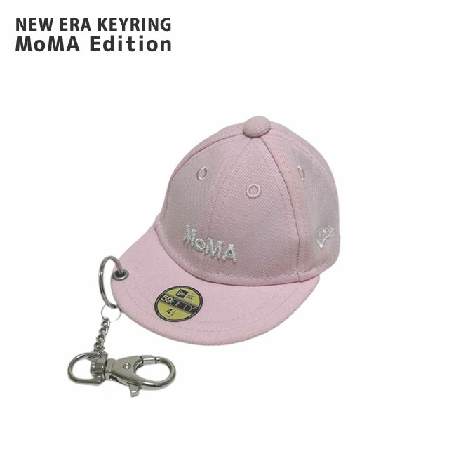 [���ָ���ݥ����5�ܥ����ڡ�����!!] ���� �˥塼���� NEW ERA x ��� MoMA LOGO CAP POUCH KEYRING �ݡ��� �����ۥ���� ������������ PINK ����
