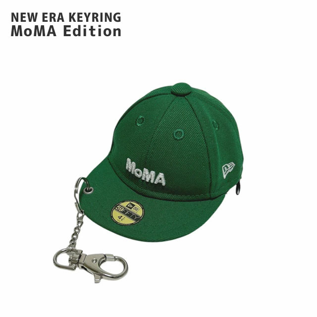 �ڴ��ָ������̲��ʡ� ���� �˥塼���� NEW ERA x ��� MoMA LOGO CAP POUCH KEYRING �ݡ��� �����ۥ���� ������������ GREEN ����