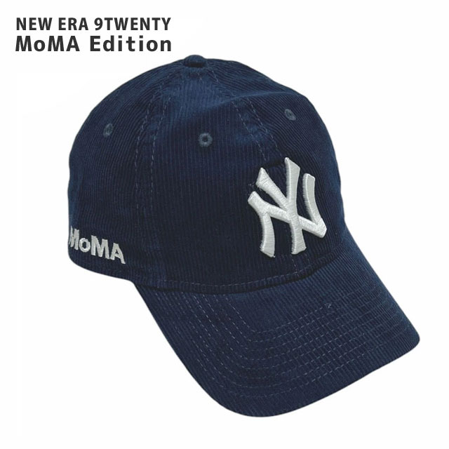 [���ָ���ݥ����5�ܥ����ڡ�����!!] ���� �˥塼���� NEW ERA x ��� MoMA �˥塼�衼�� ��󥭡��� CORDUROY 9TWENTY CAP ���ȥ�åץХå� ����å� NAVY ����