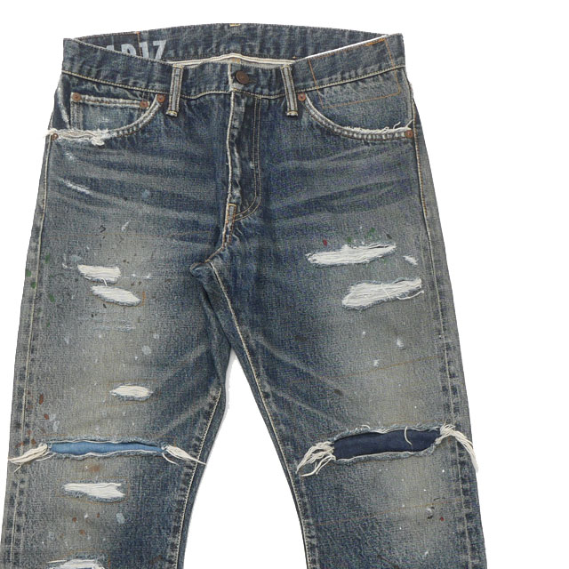 VISVIM　デニムパンツ　34　クラッシュ VISVIM デニムパンツ 34 クラッシュ