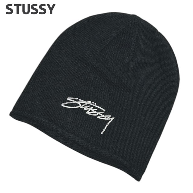 [���ָ���ݥ����5�ܥ����ڡ�����!!] ���� ���ƥ塼���� STUSSY SKULLCAP ROLLED EDGE �ӡ��ˡ� �����륭��å� �˥å� ����å� ��� ��ǥ����� ���� �������� ���ȥ꡼�� �����ȥܡ��� ���ȥå�����