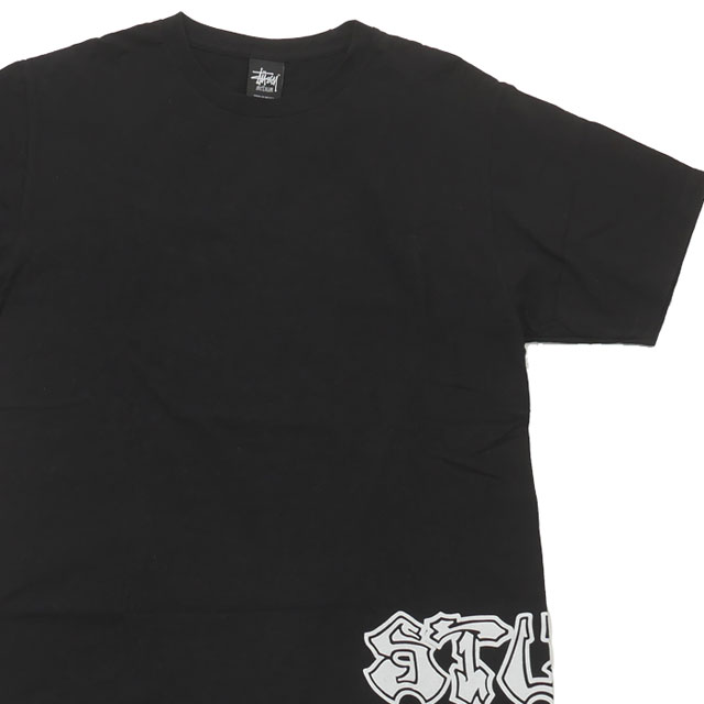 [���ָ���ݥ����5�ܥ����ڡ�����!!] ���ƥ塼���� STUSSY SIDE LOGO TEE T����� BLACK ��� M������ ����š�