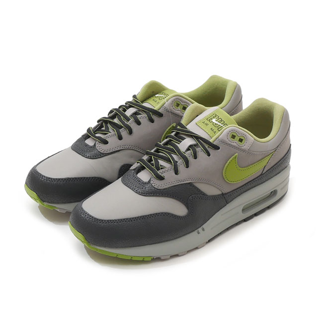 [ָݥ5ܥڡ!!]  ʥ NIKE x ϥ HUF AIR MAX 1 SP ޥå1 HF3713-002 ANTHRACITE/PEAR-MEDIUM GREY  27.5cm