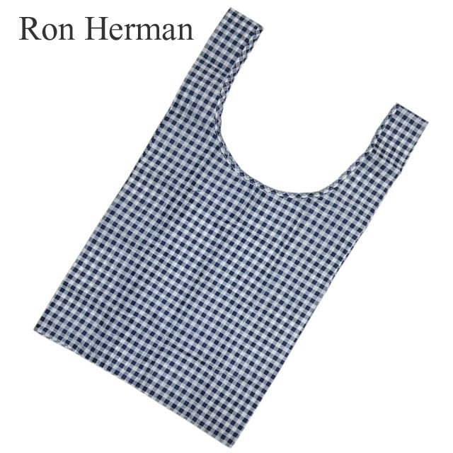 [���ָ���ݥ����5�ܥ����ڡ�����!!] ���� ����ϡ��ޥ� Ron Herman x �Х��� BAGGU Standard Baggu Gingham Check �ȡ��ȥХå� �����Хå� ���� �ӡ����������� ������ ���ᥫ�� ���ե� �ץ쥼���