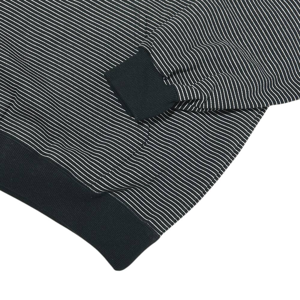 Ennoy ボーダーパーカー BLACK Lサイズ　エンノイ ENNOY 【期間限定特別価格】 新品 エンノイ ENNOY BORDER HOODIE SWEAT