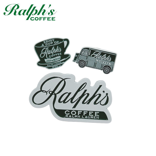 [ָݥ5ܥڡ!!]  ե ҡ Ralph's Coffee RALPH'S COFFEE PIN ԥ 3ĥå  ǥ  ݥ ե POLO RALPH LAUREN