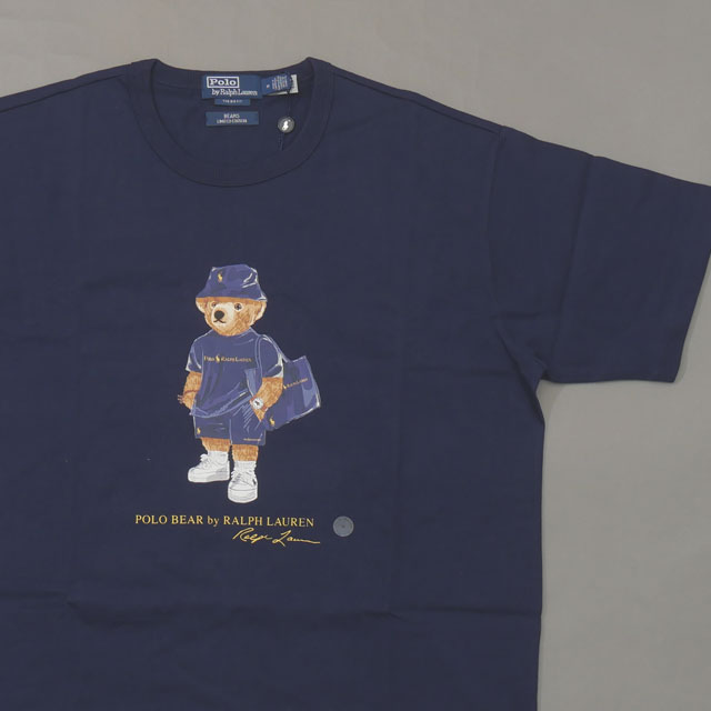 [���ָ���ݥ����5�ܥ����ڡ�����!!] ���� �ݥ� ���ե������ POLO RALPH LAUREN POLO BEAR TEE T����� NAVY ��� M������