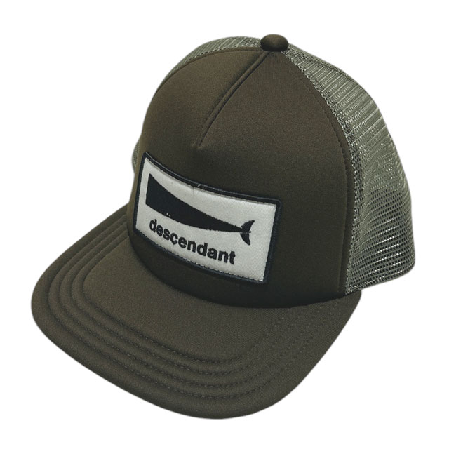 [ָݥ5ܥڡ!!] ǥ DESCENDANT CACHALOT TRUCKER CAP å å ȥå BROWN  FREE š