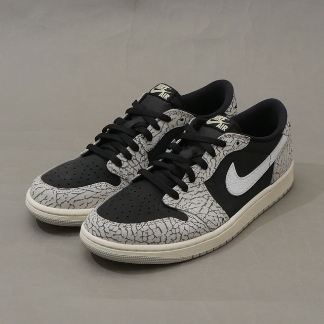 [ָݥ5ܥڡ!!] ʥ NIKE AIR JORDAN 1 RETRO LOW OG 硼1  BLACK/MUSLIN-TECH GREY-WHITE CZ0790-001  28.0m š