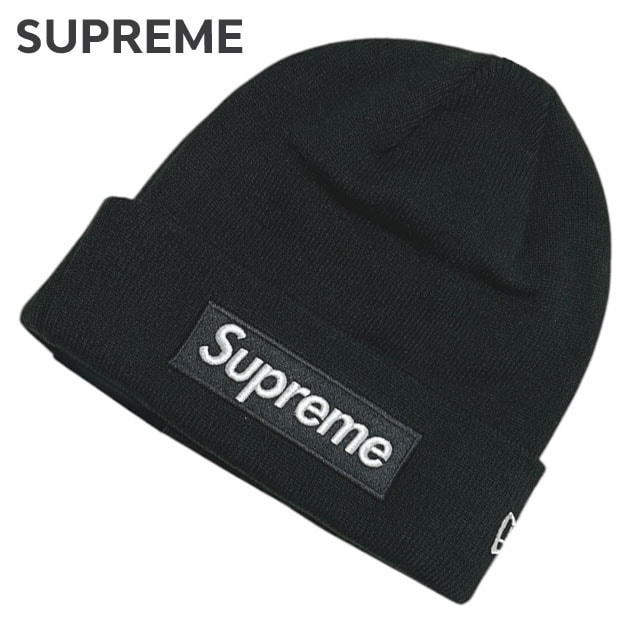 [���ָ���ݥ����5�ܥ����ڡ�����!!] ���� ����ץ꡼�� SUPREME New Era Box Logo Beanie �˥塼���� BOX���� �ӡ��ˡ� �˥åȥ���å� KNIT CAP ��� ��ǥ����� 20���� ���ȥ꡼�� �������� ���������� NEWERA