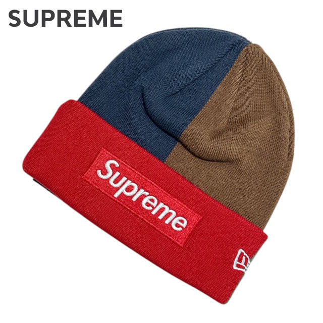 [ָݥ5ܥڡ!!]  ץ꡼ SUPREME New Era Box Logo Beanie ˥塼 BOX ӡˡ ˥åȥå KNIT CAP  ǥ 20 ȥ꡼   NEWERA