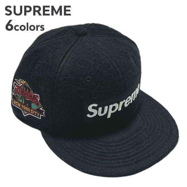[���ָ���ݥ����5�ܥ����ڡ�����!!] ���� ����ץ꡼�� SUPREME Brushed Wool Box Logo New Era �˥塼���� BOX���� ����å� ��� ��ǥ����� 20���� ���ȥ꡼�� �������� ���������� NEWERA