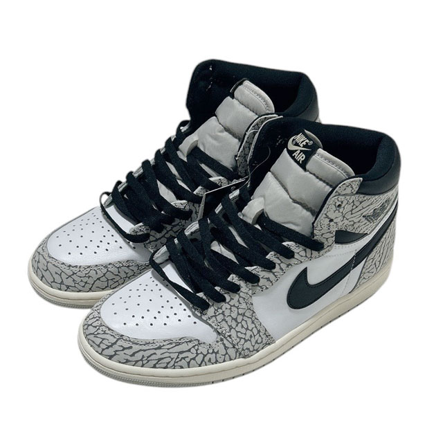 [ָݥ5ܥڡ!!]  ʥ NIKE AIR JORDAN 1 RETRO HIGH OG 硼1 DZ5485-052 TECH GREY/MUSLIN-BLACK-WHITE  28.0cm