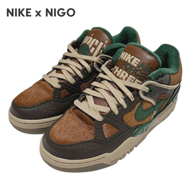 [ָݥ5ܥڡ!!]  ʥ NIKE x ˥ NIGO AIR FORCE 3 LOW SP  ե 3 HQ0260-201  ǥ  ҥ塼ޥᥤ HUMAN MADE