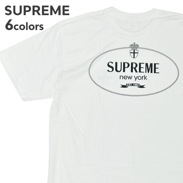 [ָݥ5ܥڡ!!]  ץ꡼ SUPREME Crest Tee 쥹 T  ǥ 20 ȥ꡼  